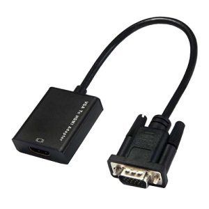 تبدیل VGA به HDMI وی نت مدل V-COVGA2HD همراه با کابل صدا