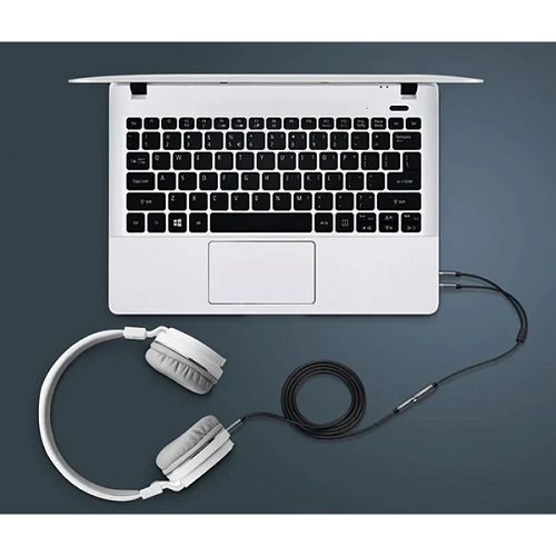 مبدل 2 نر به 1 ماده AUX یوگرین مدل AV140-20899 طول 20 سانتی متر — تصویر ۵